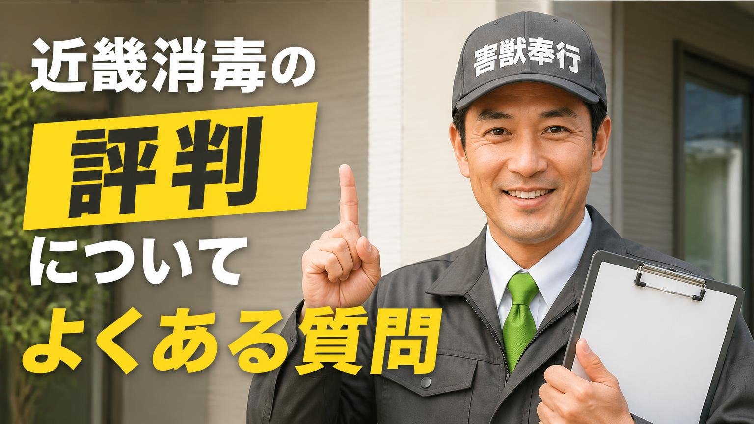 近畿消毒の評判についてよくある質問