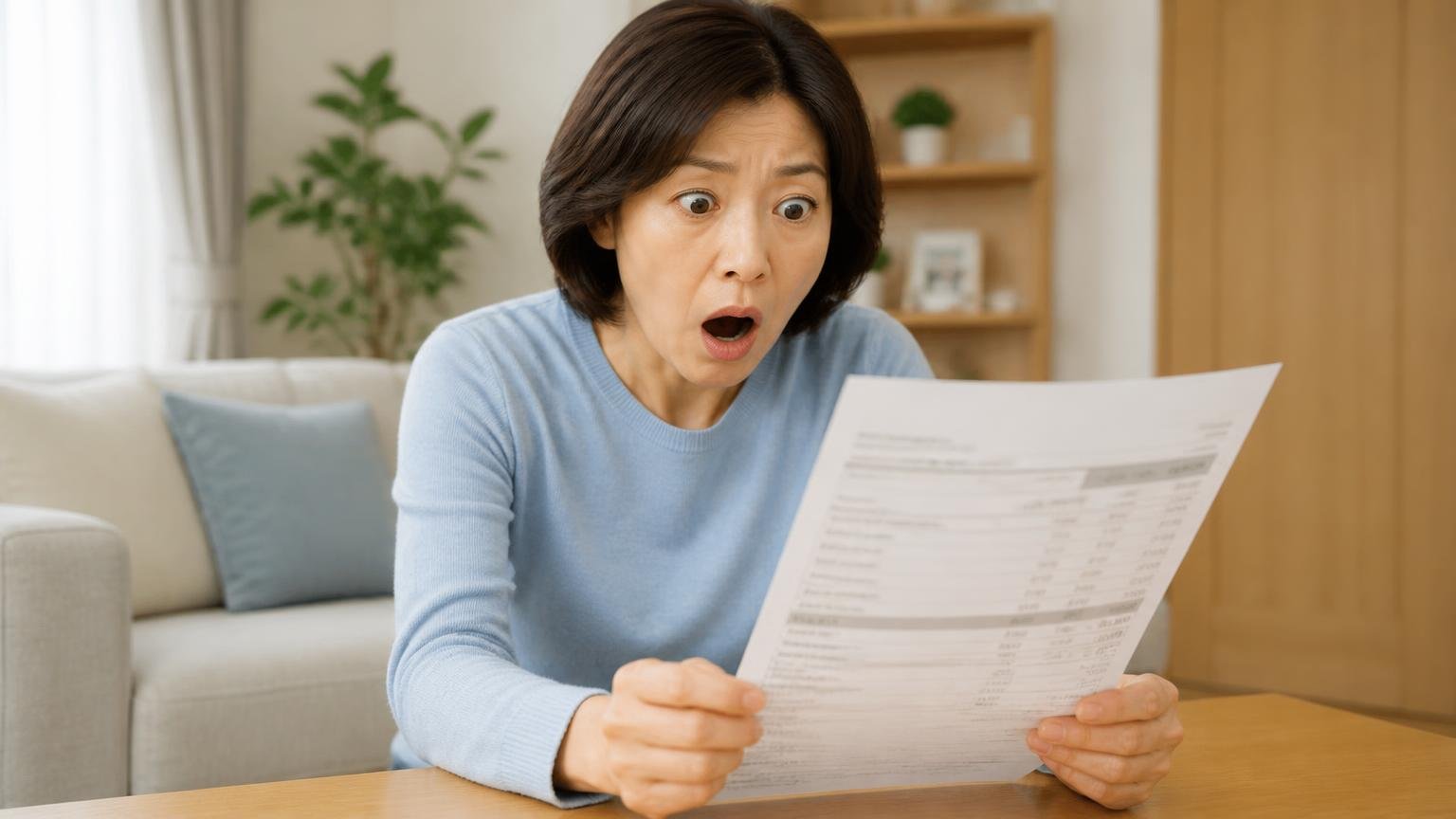 ネットの表示価格を信じて呼んで失敗。リビングで高額な見積書を見た50代女性1人が絶句する