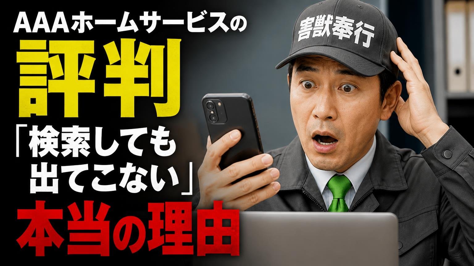 AAAホームサービスの評判が「検索しても出てこない」本当の理由