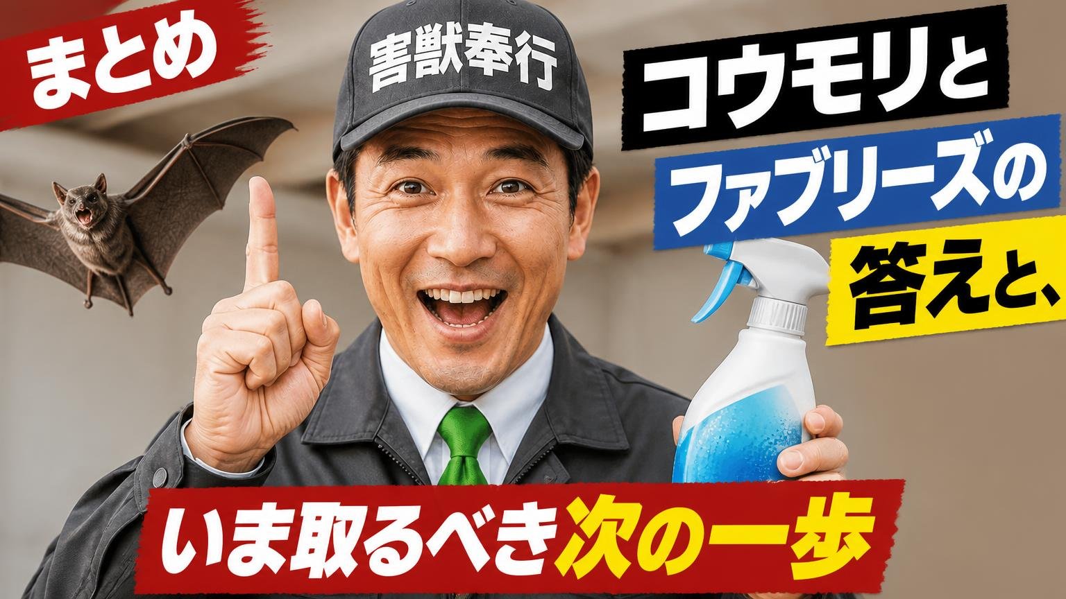 まとめ|コウモリとファブリーズの答えと、いま取るべき次の一歩