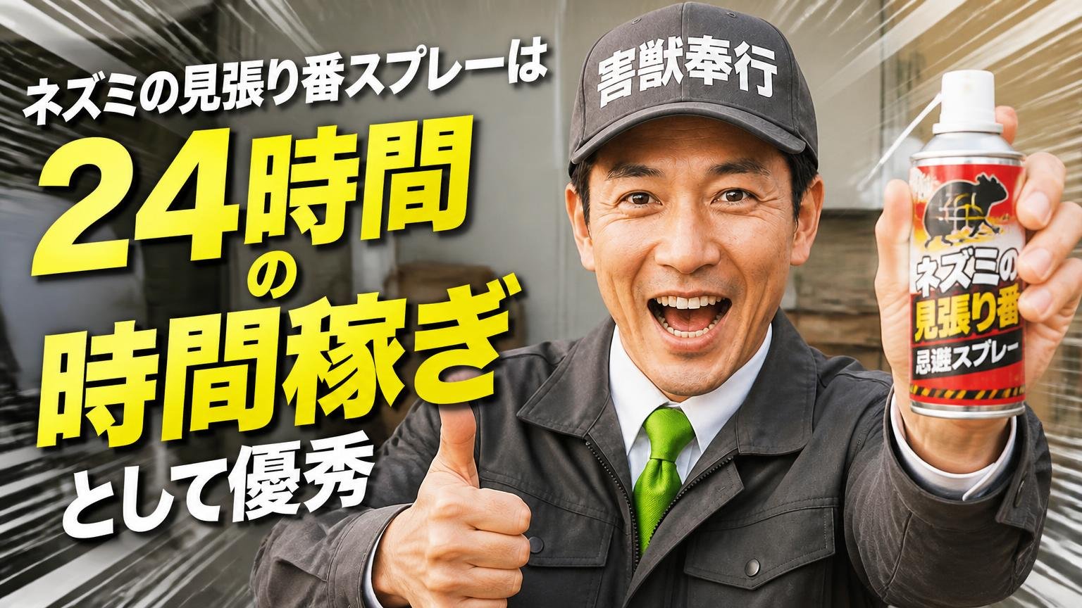 まとめ:ネズミの見張り番スプレーは「24時間の時間稼ぎ」として優秀