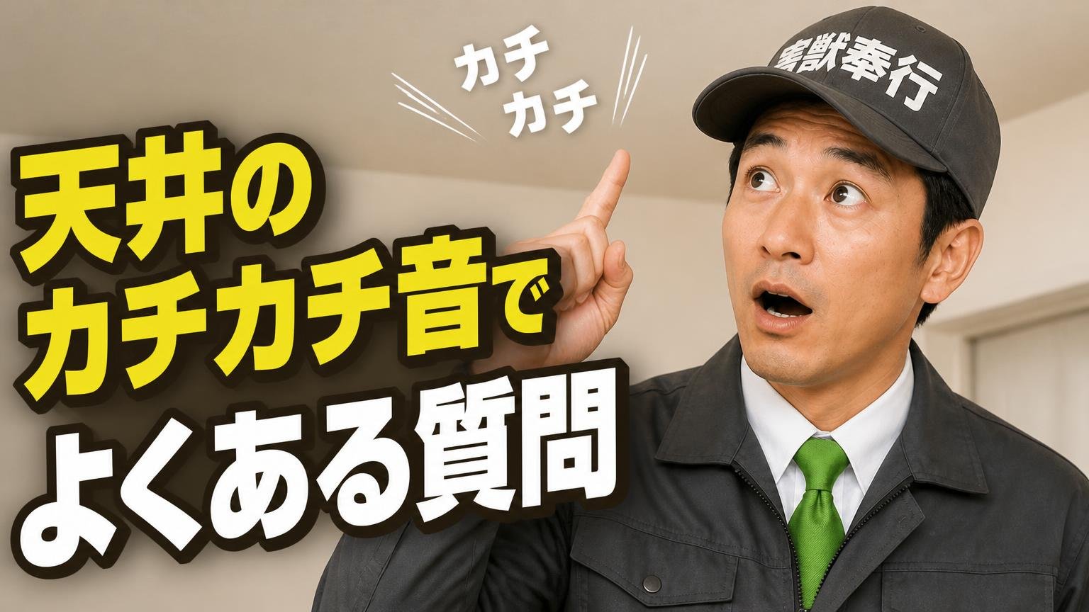 天井のカチカチ音でよくある質問