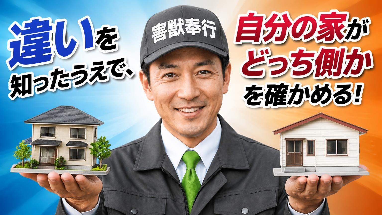 まとめ:違いを知ったうえで、自分の家がどっち側かを確かめる