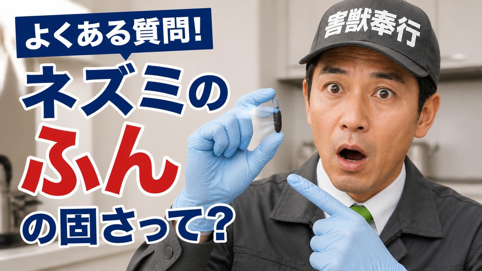ネズミのふんの固さについて、よくある質問