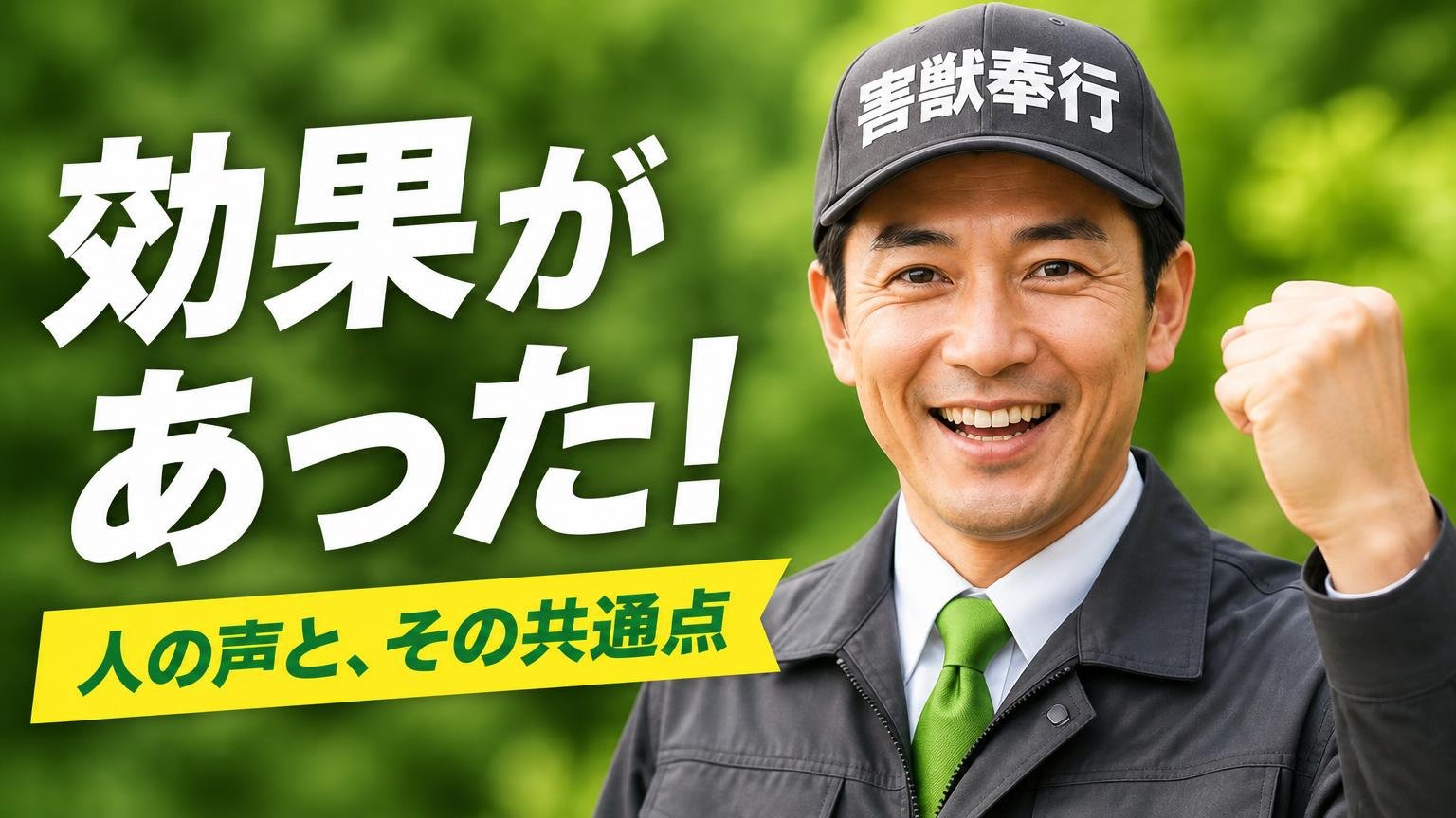 良い口コミ｜「効果があった」人の声と、その共通点