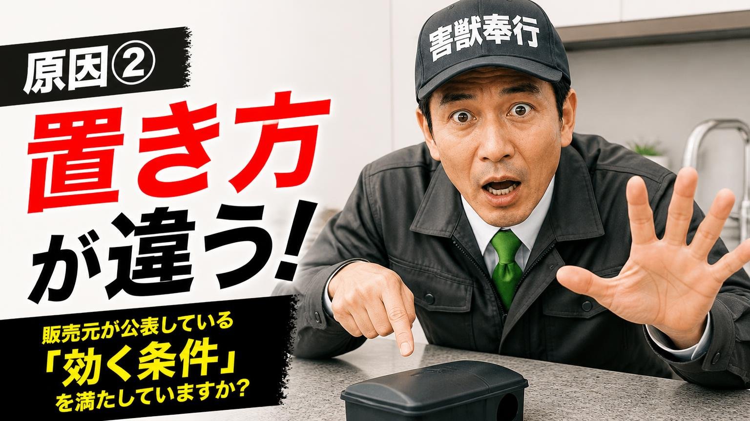 原因②:置き方が違う|販売元が公表している「効く条件」を満たしていますか