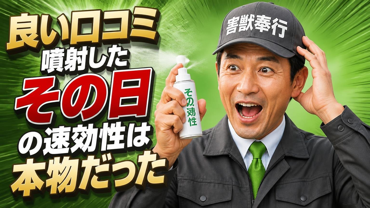 良い口コミ:噴射した「その日」の速効性は本物だった