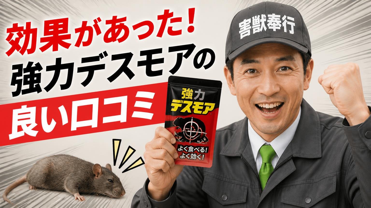 効果があったという強力デスモアの良い口コミ