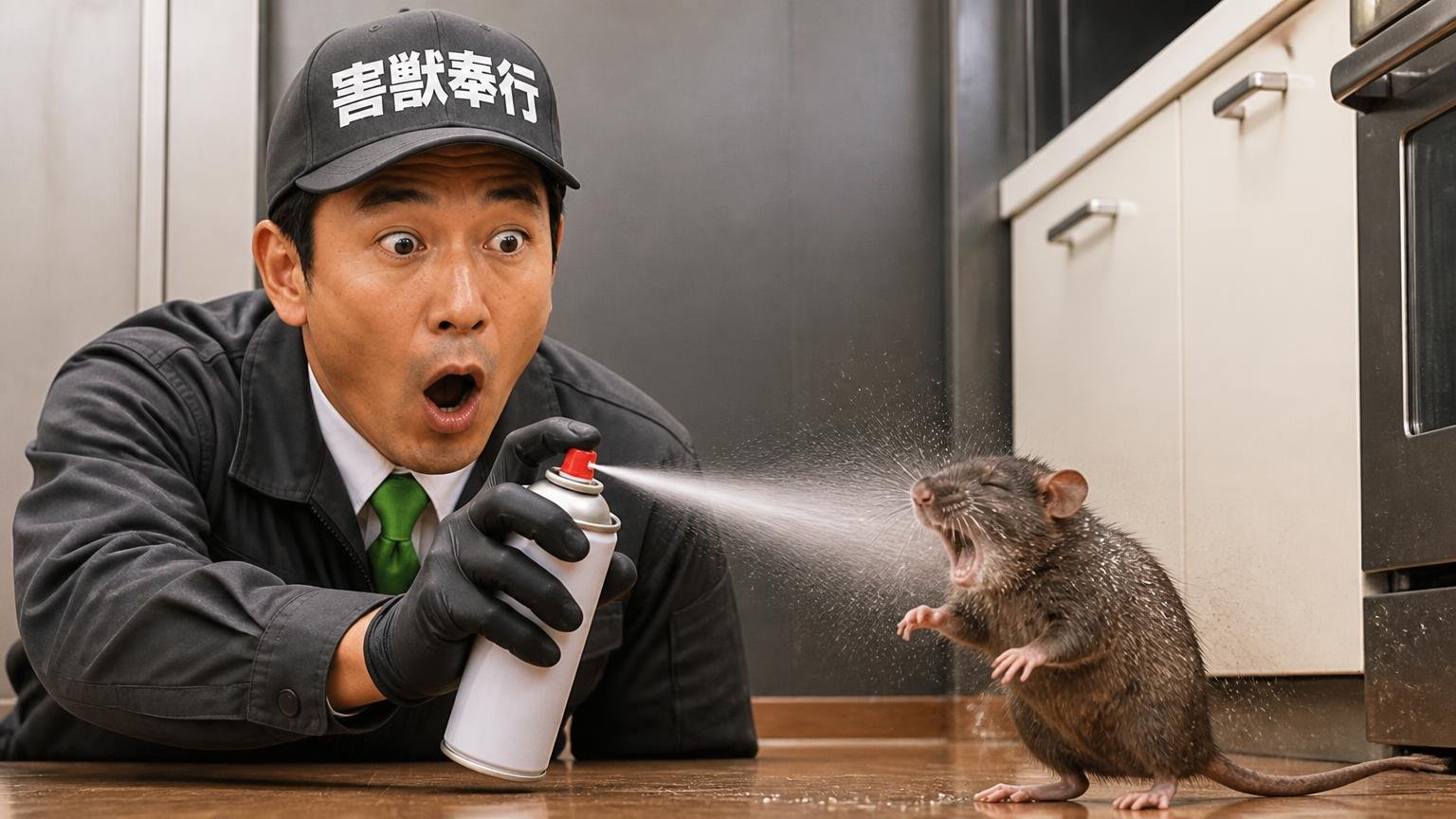 もしネズミに噴射したら、実際に何が起きるのか