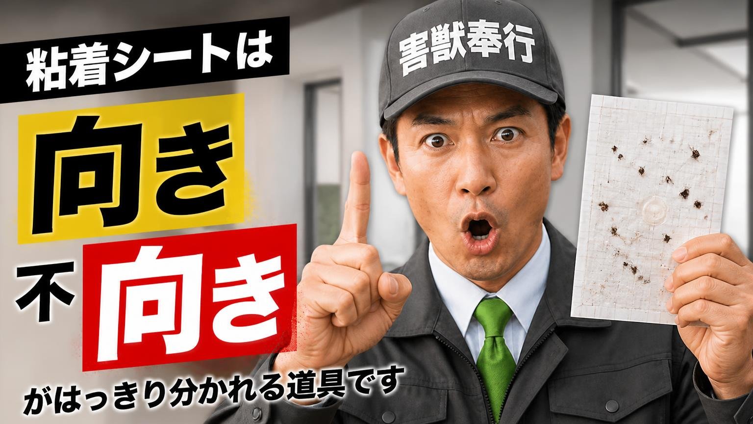 粘着シートは「向き不向き」がはっきり分かれる道具です