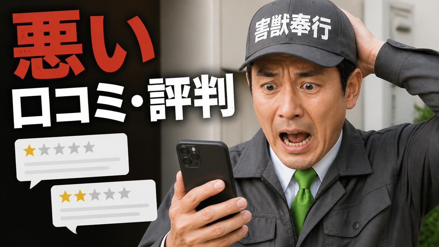 AAAメンテナンス株式会社(駆除ザウルス)の悪い口コミ・評判