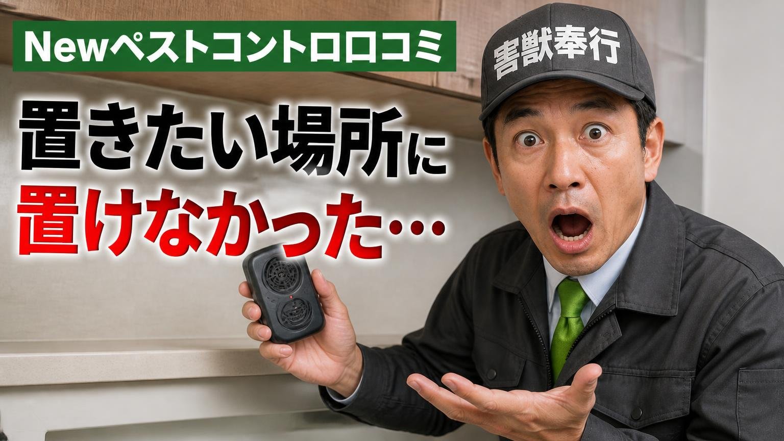 効果なしのNewペストコントロ口コミ｜「置きたい場所に置けなかった」