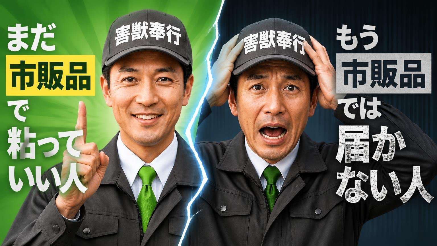 まだ市販品で粘っていい人/もう市販品では届かない人の分かれ目