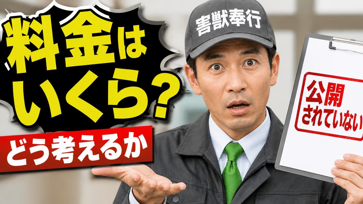 料金はいくら?「公開されていない」ことをどう考えるか