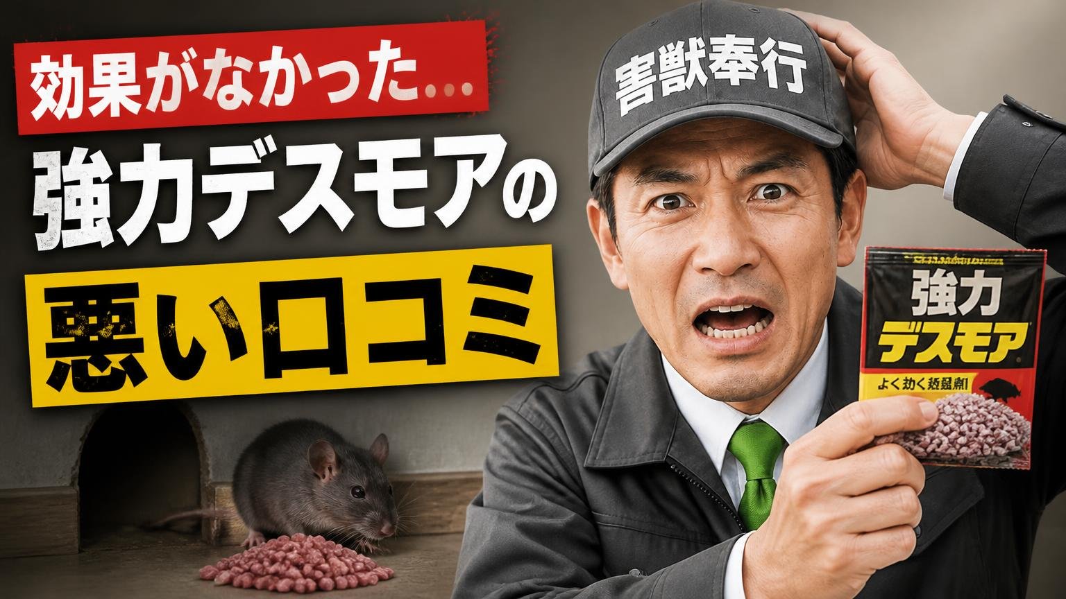 効果がなかったという強力デスモアの悪い口コミ