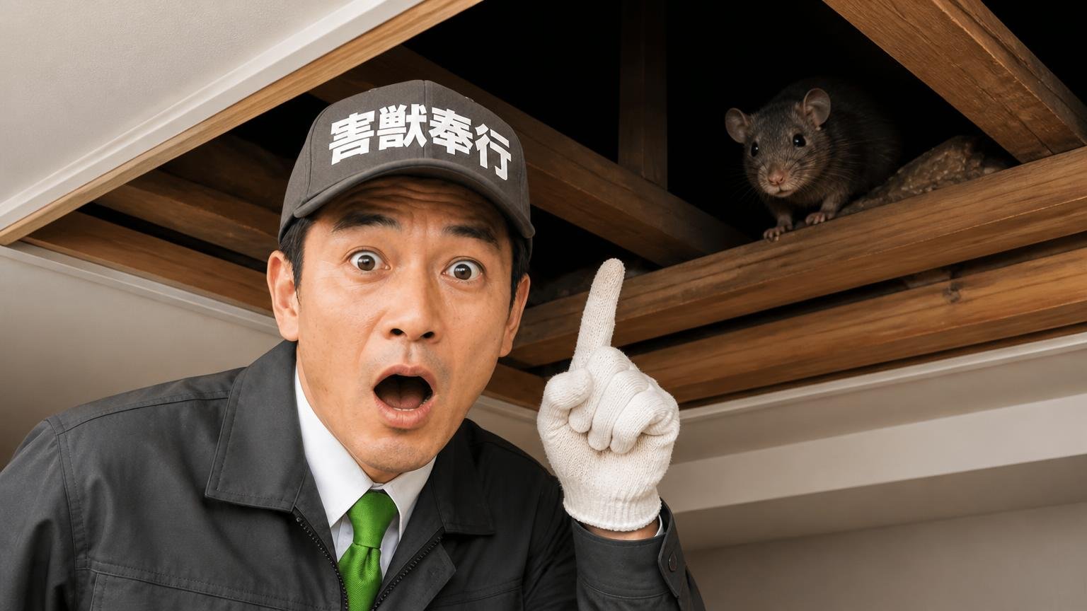 動物だった場合、天井裏にいるのは何なのか