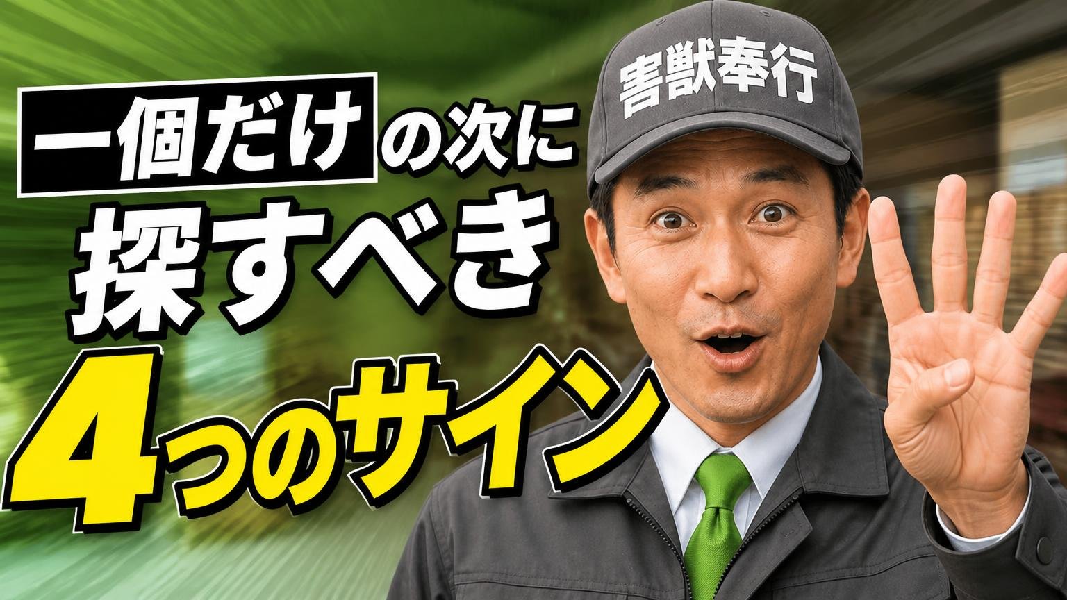 「一個だけ」の次に探すべき4つのサイン