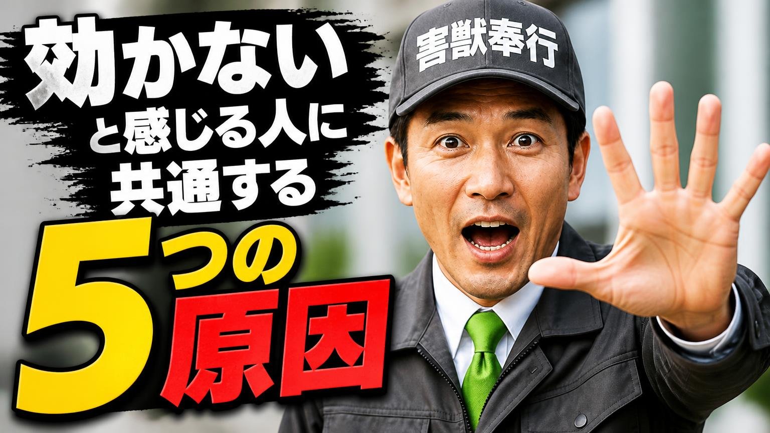「効かない」と感じる人に共通する5つの原因