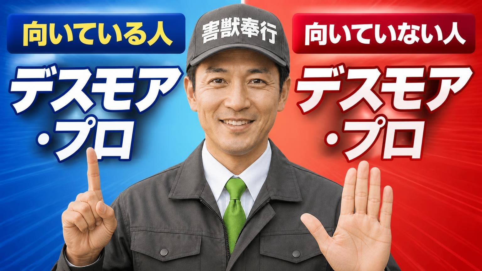 デスモア・デスモアプロが向いている人と、向いていない人