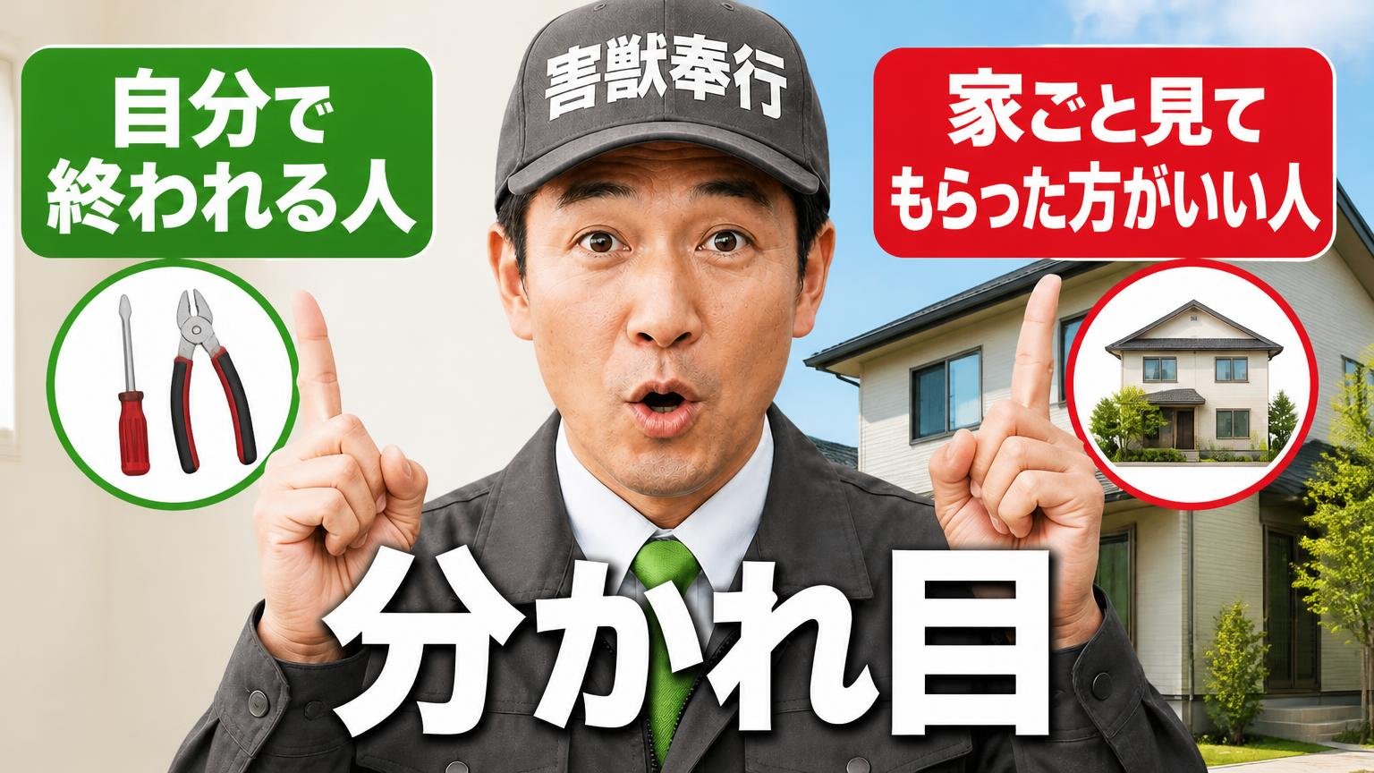 自分で終われる人と、家ごと見てもらったほうがいい人の分かれ目