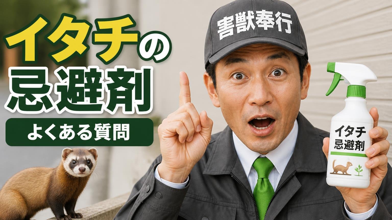 イタチの忌避剤についてよくある質問