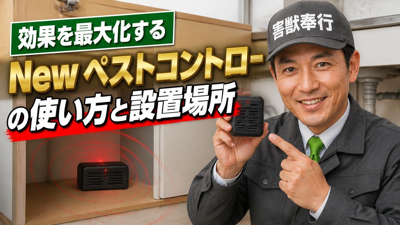 効果を最大化するNewペストコントロの使い方と設置場所