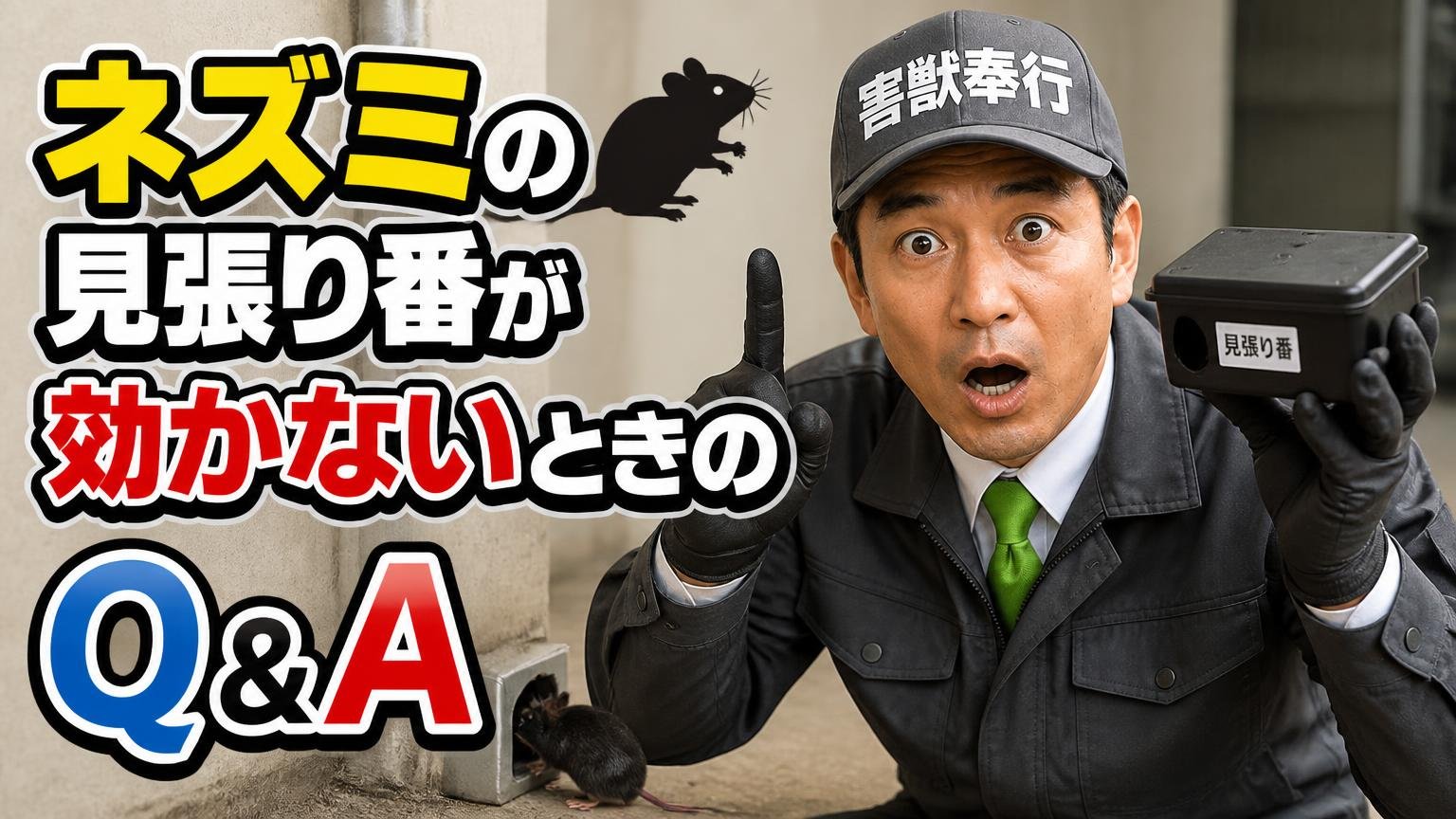 ネズミの見張り番が効かないときのQ&A