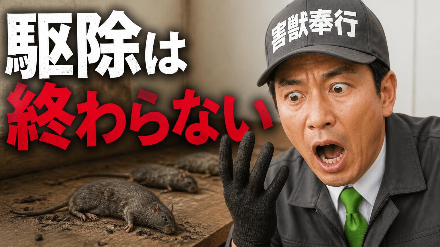 効いた後に待っている現実|死骸・においと「駆除は終わらない」という話