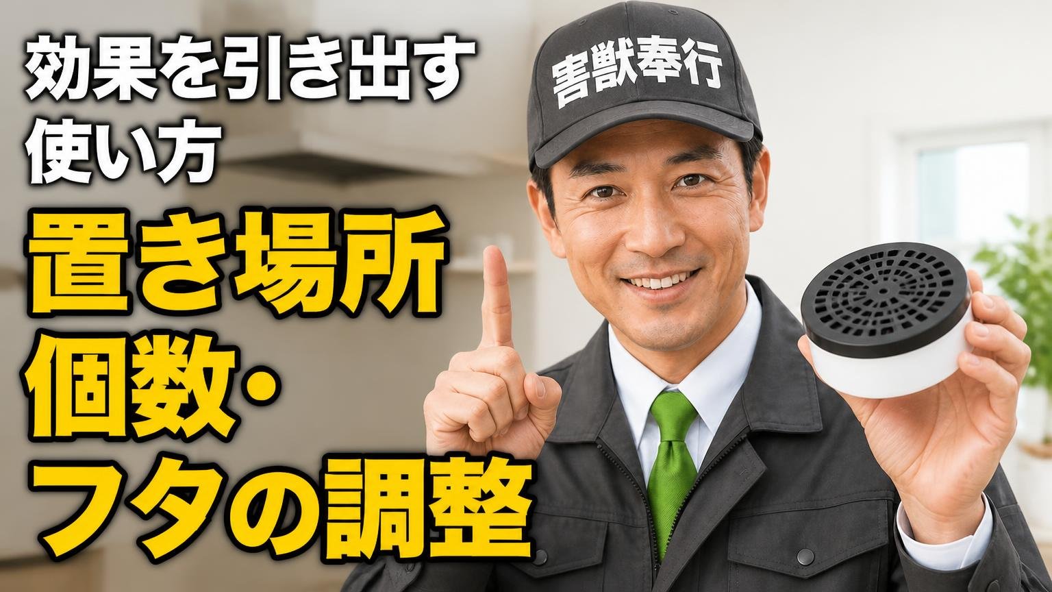 効果を引き出す使い方｜置き場所・個数・フタの調整