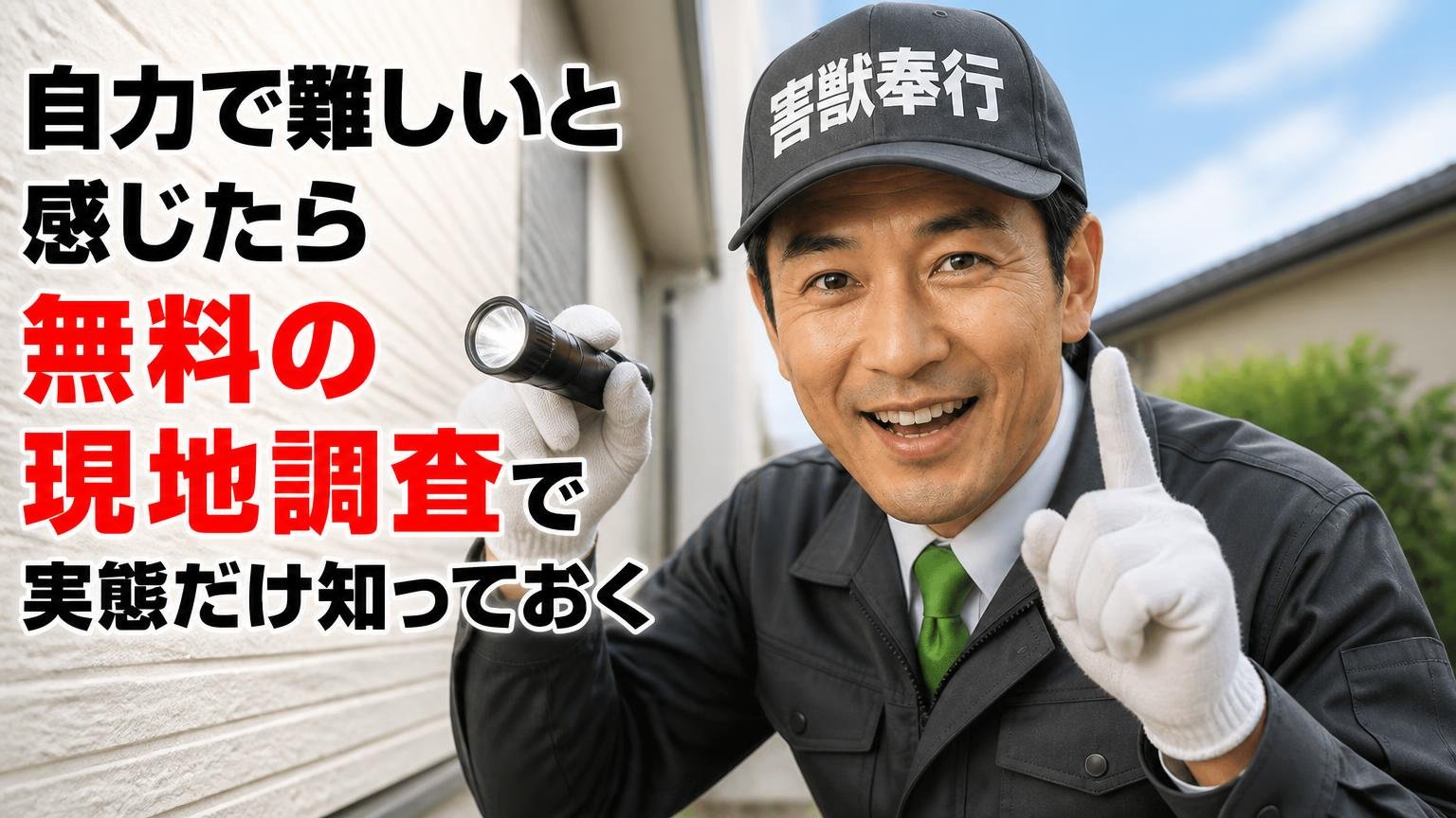 自力で難しいと感じたら、無料の現地調査で"実態"だけ知っておく