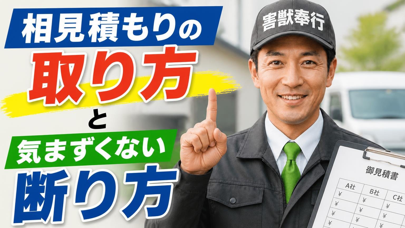 相見積もりの取り方と、気まずくない断り方