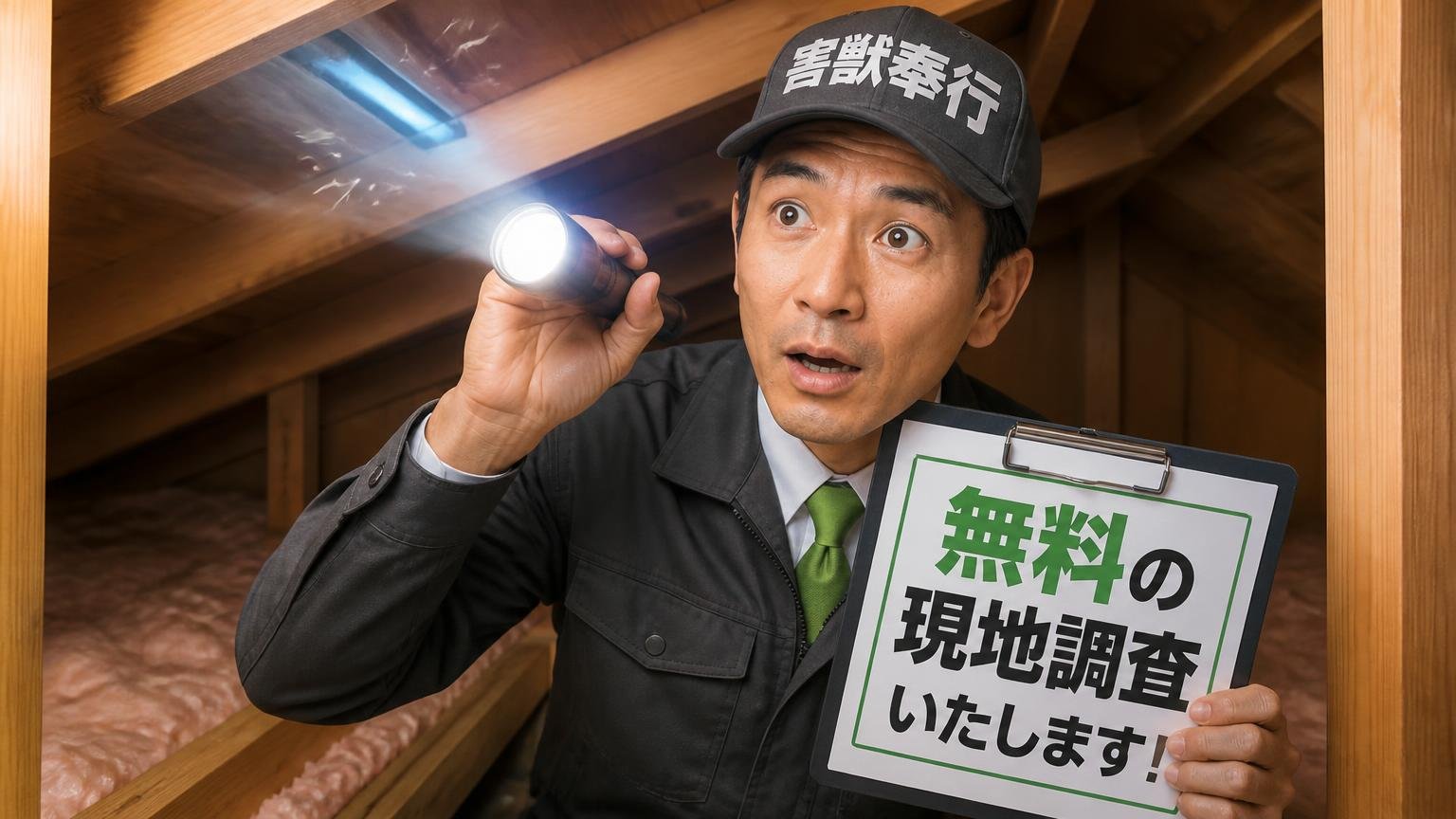 天井裏の物音を、無料の現地調査で確かめたい人が相談している窓口