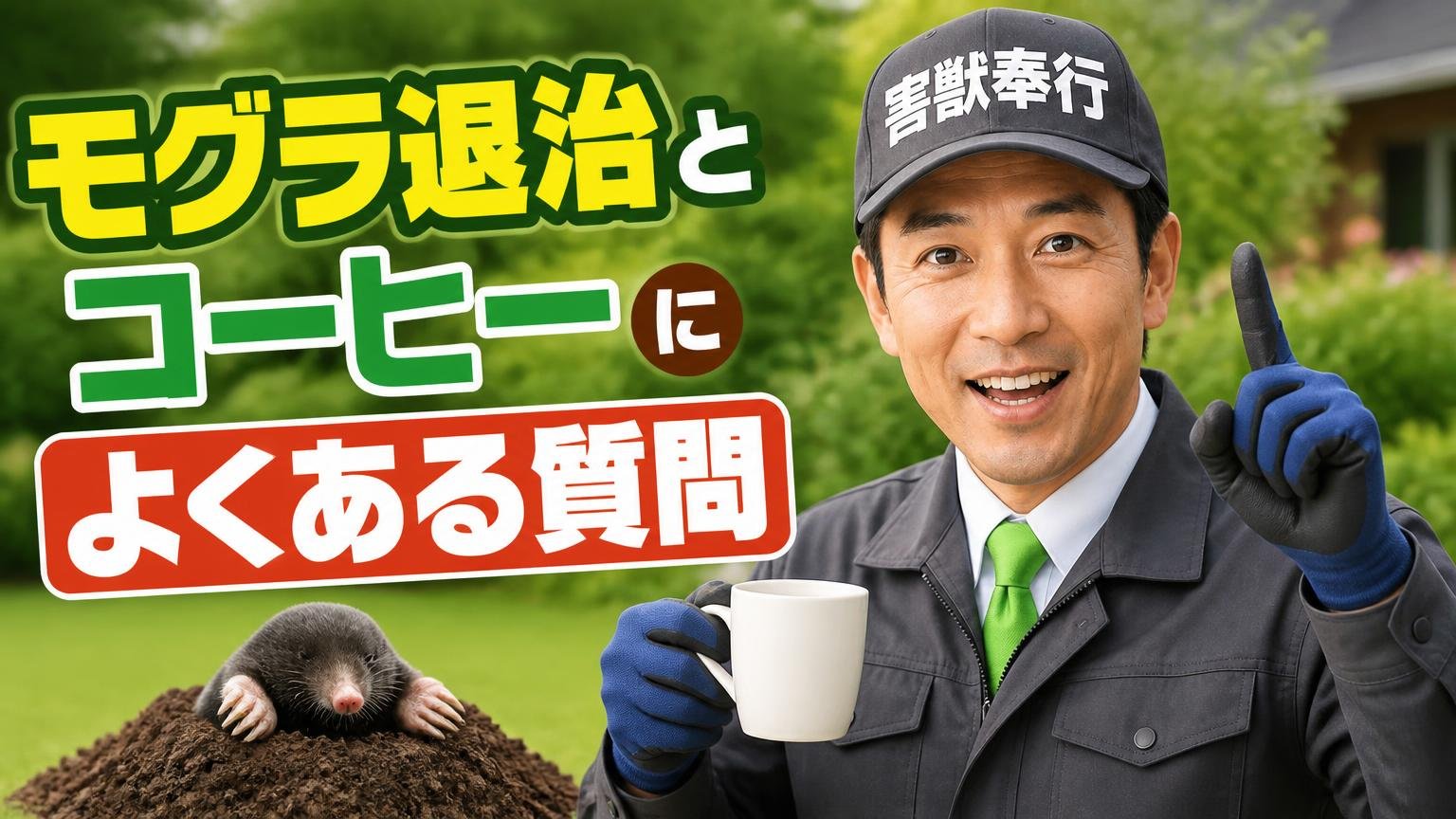 モグラ退治とコーヒーについてよくある質問