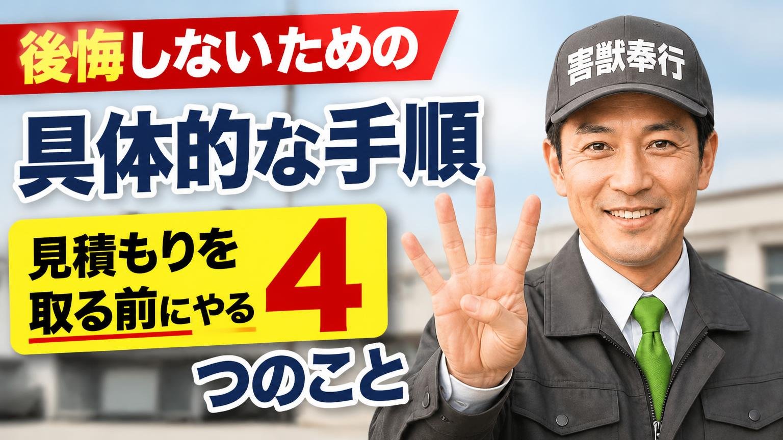 後悔しないための具体的な手順|見積もりを取る前にやる4つのこと