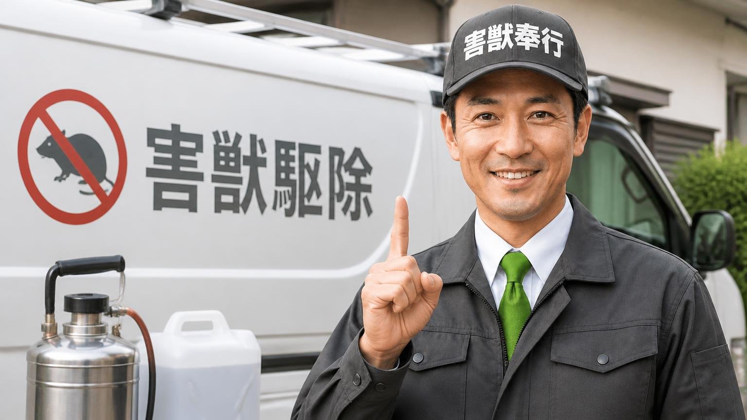 同じ条件で見比べたい人が、相見積もりの1社目に入れている駆除業者