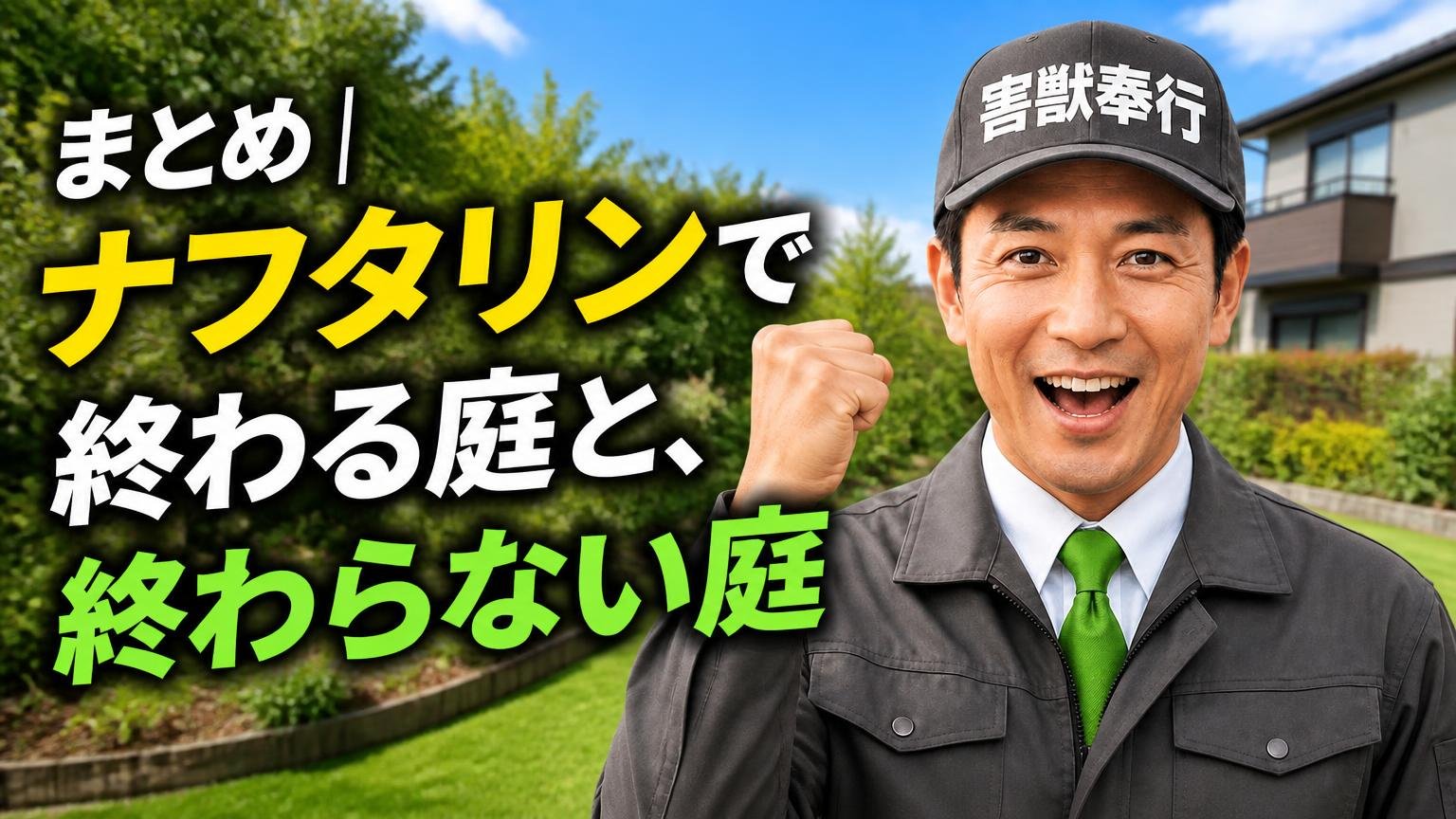 まとめ|ナフタリンで終わる庭と、終わらない庭