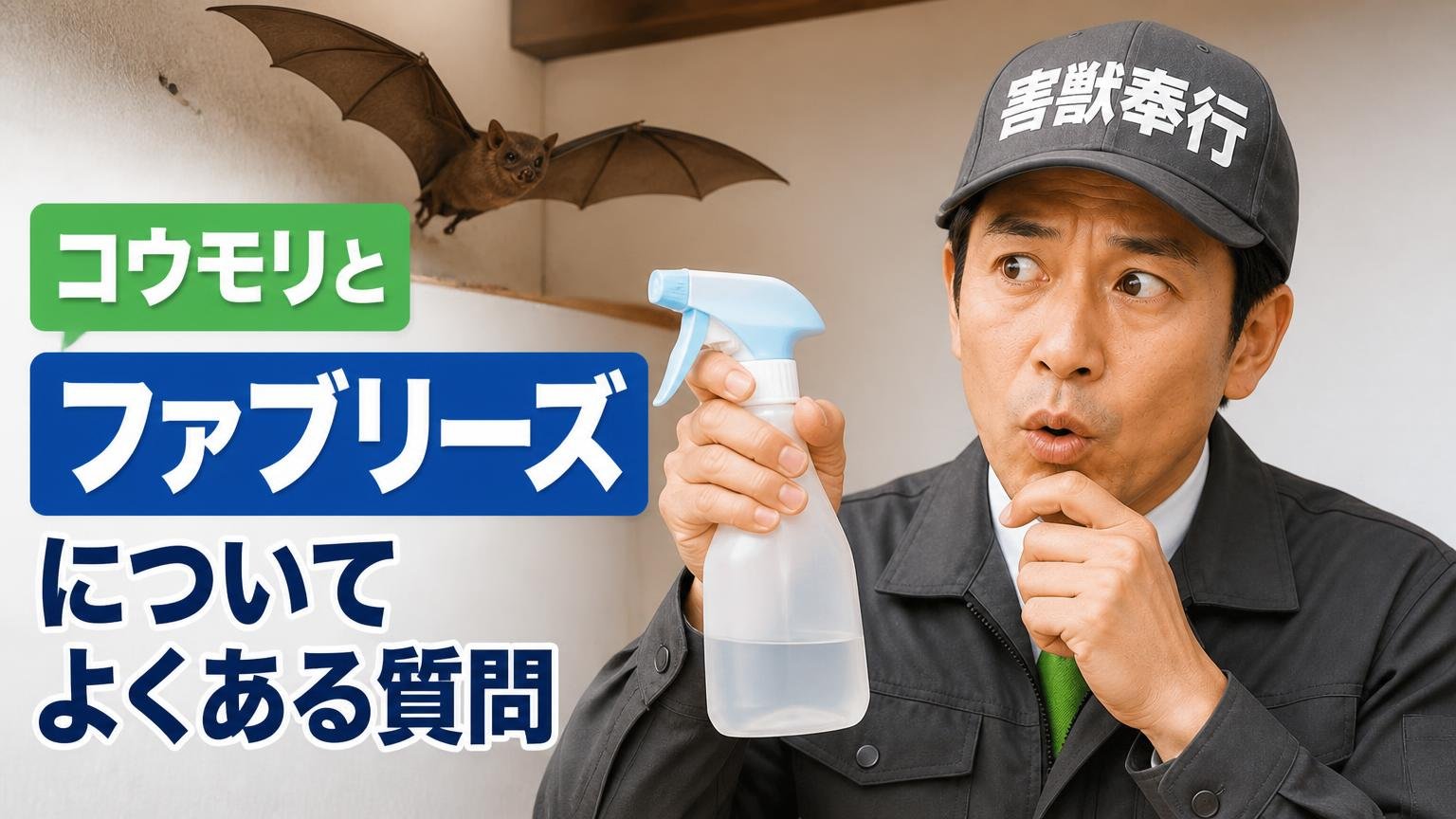 コウモリとファブリーズについてよくある質問