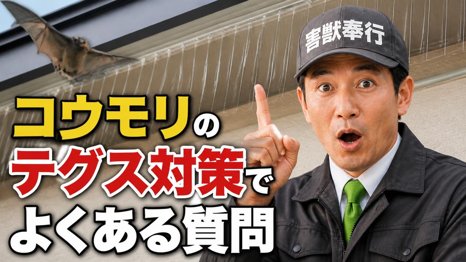 コウモリのテグス対策でよくある質問