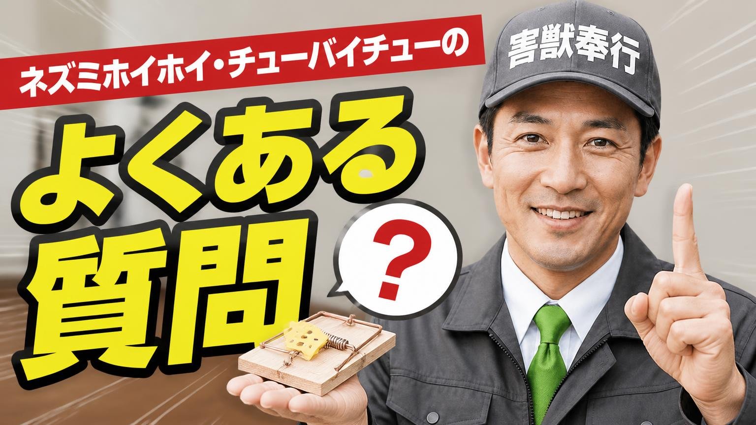 ネズミホイホイ・チューバイチューのよくある質問