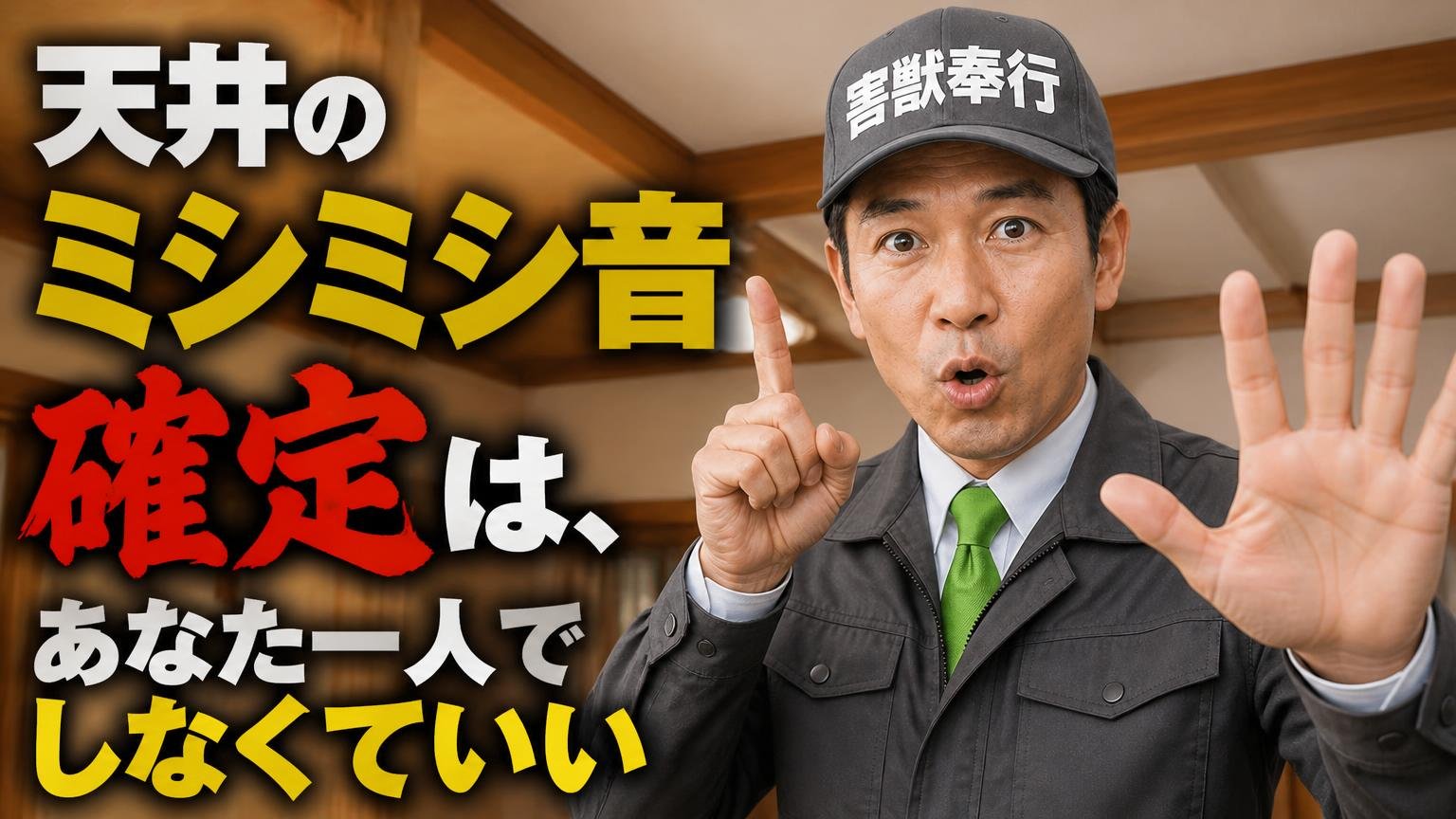まとめ:天井のミシミシ音は、あなた一人で確定させなくていい