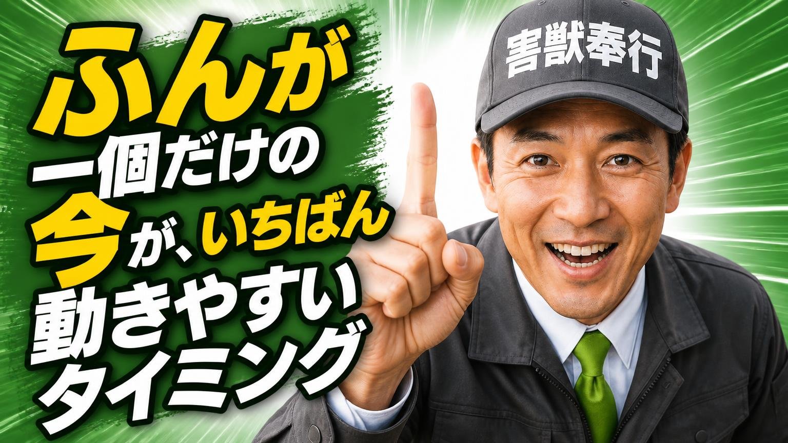 まとめ|ふんが一個だけの今が、いちばん動きやすいタイミング