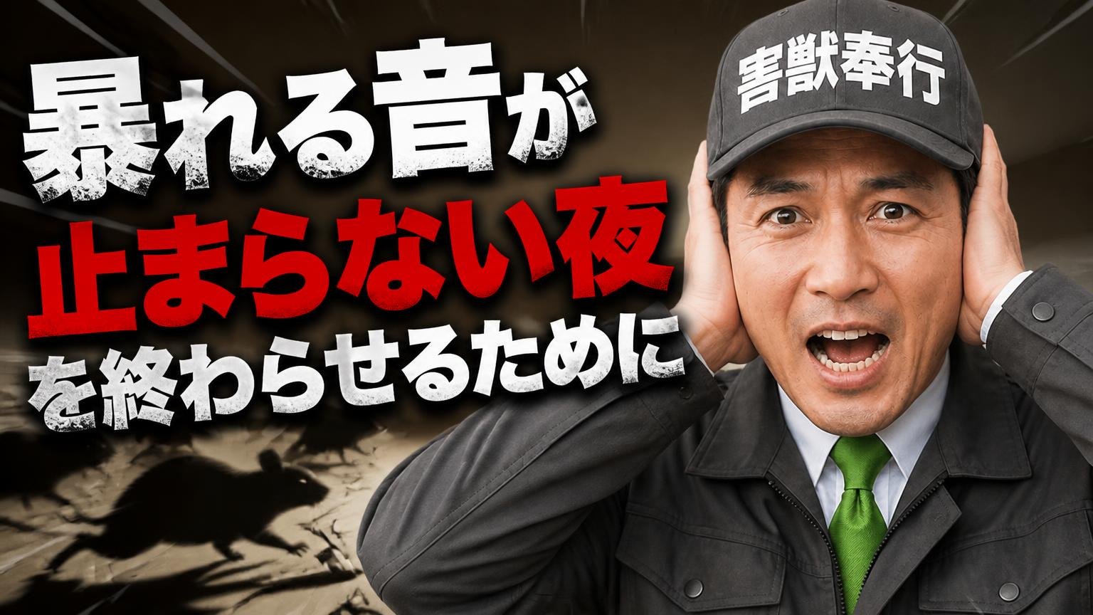 まとめ|暴れる音が止まらない夜を終わらせるために