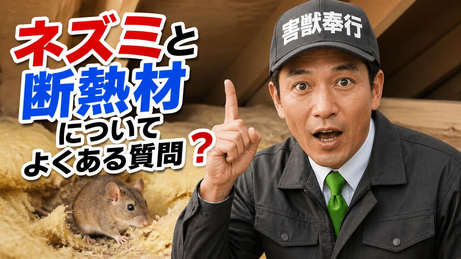 ネズミと断熱材についてよくある質問